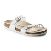 Birkenstock Mayari Birko-Flor Narrow Fit White 71053 - Бяло - Сандали Birkenstock Mayari Birko-Flor Narrow Fit White 71053 - Бяло - Сандали