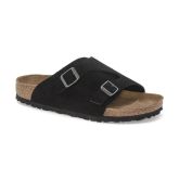 Birkenstock Zürich Suede Leather Narrow Fit Black - черен - Сандали Birkenstock Zürich Suede Leather Narrow Fit Black - черен - Сандали