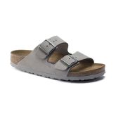 Birkenstock Arizona SFB Nubuck Leather Narrow Fit - Сив - Сандали Birkenstock Arizona SFB Nubuck Leather Narrow Fit - Сив - Сандали