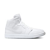 Air Jordan 1 Mid "Triple White" Wmns - Бяло - Кецове Air Jordan 1 Mid "Triple White" Wmns - Бяло - Кецове