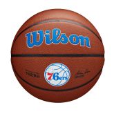 Wilson NBA Team Alliance Philadelphia 76ers - кафяво - Топка Wilson NBA Team Alliance Philadelphia 76ers - кафяво - Топка