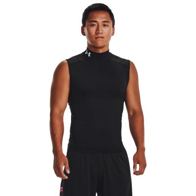 Under Armour UA HG Armour Comp Mock SL Black - черен - Компресионен потник Under Armour UA HG Armour Comp Mock SL Black - черен - Компресионен потник