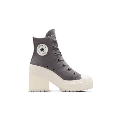 Converse Chuck 70 De Luxe Heel Platform - Сив - Кецове Converse Chuck 70 De Luxe Heel Platform - Сив - Кецове
