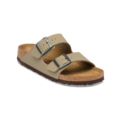 Birkenstock Arizona Birko-Flor Regular Faded Khaki Dark Brown OS - кафяво - Сандали Birkenstock Arizona Birko-Flor Regular Faded Khaki Dark Brown OS - кафяво - Сандали