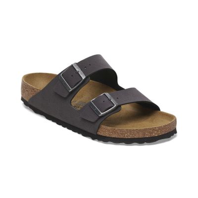Birkenstock Arizona Birko-Flor Birkibuc Narrow Fit Grey - Сив - Сандали Birkenstock Arizona Birko-Flor Birkibuc Narrow Fit Grey - Сив - Сандали
