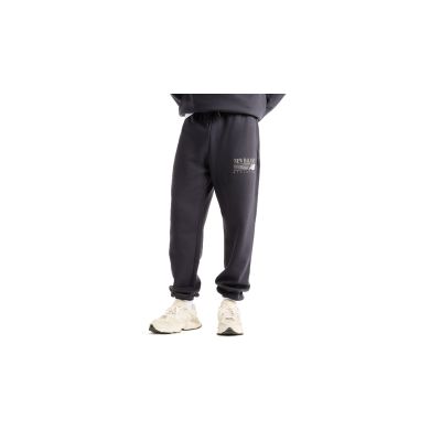 New Balance Reimagined Graphic Fleece Jogger Dark Night - Синьо - Панталони New Balance Reimagined Graphic Fleece Jogger Dark Night - Синьо - Панталони