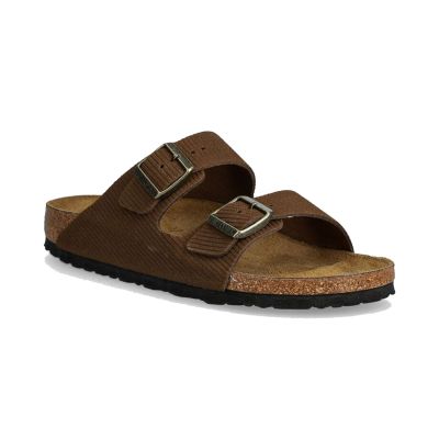 Birkenstock Arizona Suede Corduroy Regular Fit Brown - кафяво - Сандали Birkenstock Arizona Suede Corduroy Regular Fit Brown - кафяво - Сандали
