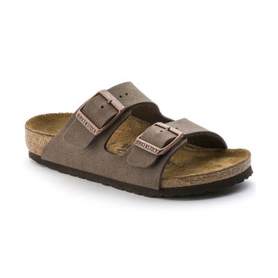 Birkenstock Arizona Kids Birko-Flor Birkibuc Narrow Fit Brown 552893 - кафяво - Сандали Birkenstock Arizona Kids Birko-Flor Birkibuc Narrow Fit Brown 552893 - кафяво - Сандали