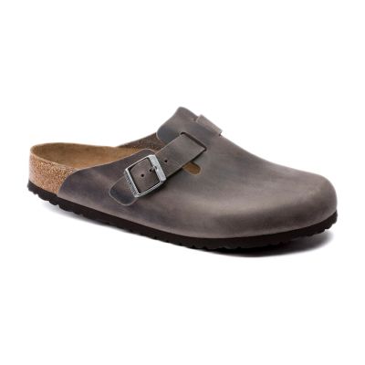 Birkenstock Boston BS Regular Fit Grey 1013255 - Сив - Сандали Birkenstock Boston BS Regular Fit Grey 1013255 - Сив - Сандали