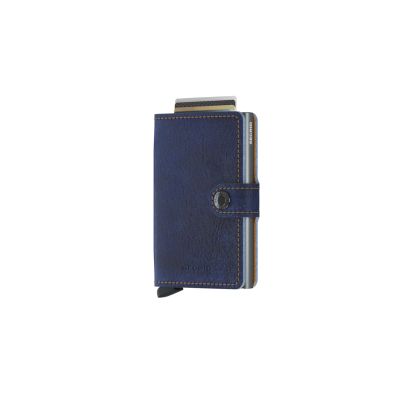 Secrid Miniwallet Indigo 5-Titanium - Синьо - Аксесоари Secrid Miniwallet Indigo 5-Titanium - Синьо - Аксесоари