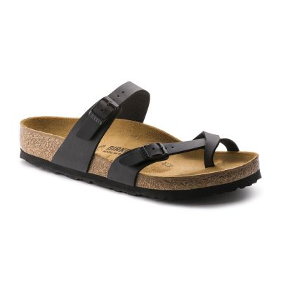 Birkenstock Mayari Birko-Flor Narrow Fit Black - черен - Сандали Birkenstock Mayari Birko-Flor Narrow Fit Black - черен - Сандали