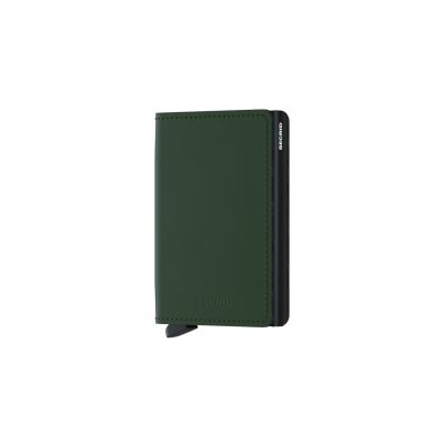 Secrid Slimwallet Matte Green & Black - Зелено - Аксесоари Secrid Slimwallet Matte Green & Black - Зелено - Аксесоари