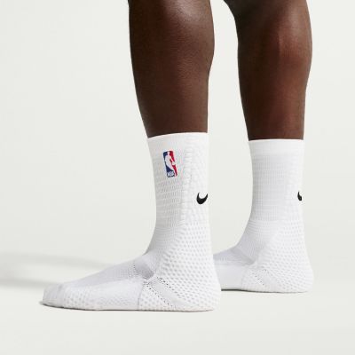 Nike Unicorn Dri-FIT ADV NBA Cushioned Crew Socks (1 Pair) White - Бяло - Чорапи Nike Unicorn Dri-FIT ADV NBA Cushioned Crew Socks (1 Pair) White - Бяло - Чорапи