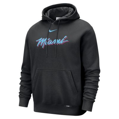 Nike Nike Basketball Club Miami Heat City Edition Pull-Over Hoodie - черен - Суичър с качулка