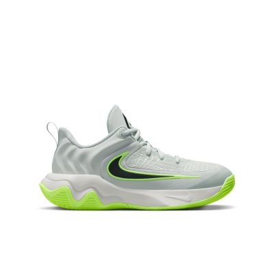 Nike Giannis Immortality 4 "Light Silver Volt Black" (GS) - Сив - Кецове