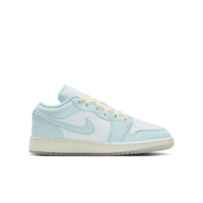 Air Jordan 1 Low SE "Glacier Blue" (GS) - Синьо - Кецове