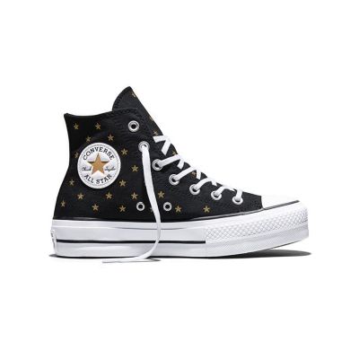 Converse Chuck Taylor All Star Lift Platform Embroidered Stars - черен - Кецове Converse Chuck Taylor All Star Lift Platform Embroidered Stars - черен - Кецове