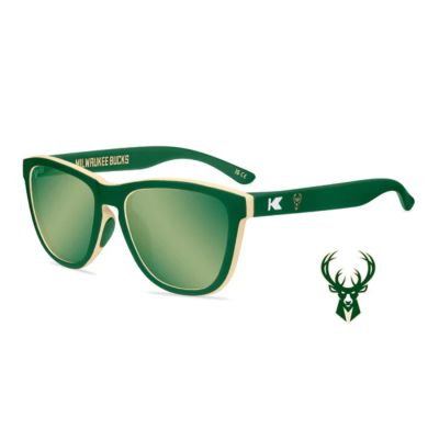 Knockaround NBA Premium Sport Milwaukee Bucks Sunglasses - Зелено - Glasses