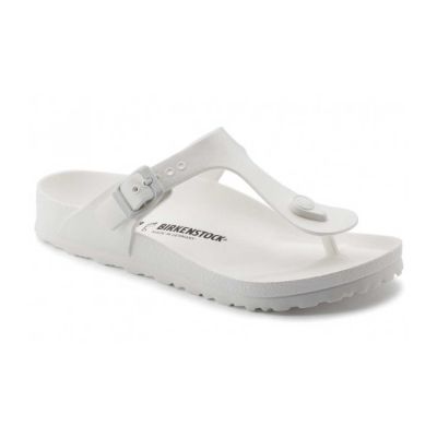 Birkenstock Gizeh EVA White Regular Fit - Бяло - Сандали Birkenstock Gizeh EVA White Regular Fit - Бяло - Сандали