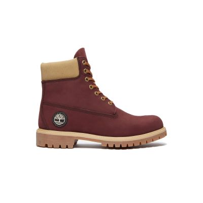 Timberland 6-Inch Lace Waterproof Boot 7.5 - червен - Кецове Timberland 6-Inch Lace Waterproof Boot 7.5 - червен - Кецове