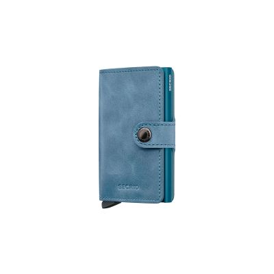 Secrid Miniwallet Vintage Teal - Синьо - Аксесоари Secrid Miniwallet Vintage Teal - Синьо - Аксесоари
