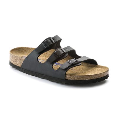 Birkenstock Florida BS Black Regular Fit - черен - Сандали Birkenstock Florida BS Black Regular Fit - черен - Сандали