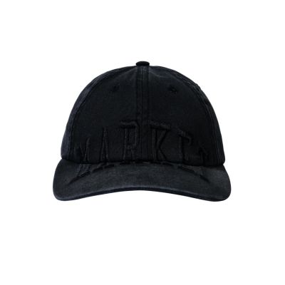 Market Vintage Arc 6-Panel Hat Pirate Black - черен - Шапка с козирка