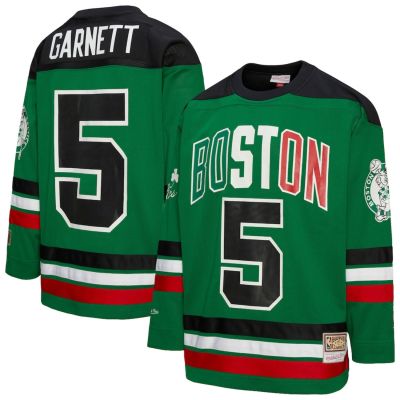 Mitchell & Ness NBA Maxxed Out Fashion Celtics Kevin Garnett Hockey Jersey - Зелено - Джърси