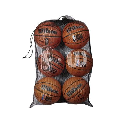 Wilson NBA 6 Ball Mesh Carry Bag Black - черен - Аксесоари Wilson NBA 6 Ball Mesh Carry Bag Black - черен - Аксесоари