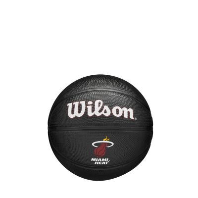 Wilson NBA Team Tribute Mini Miami Heat Size 3 - черен - Топка