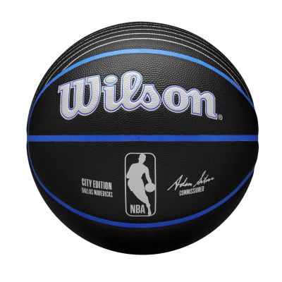 Wilson 2023 NBA Team City Collector Dallas Mavericks Size 7 - черен - Топка