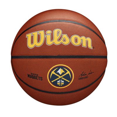 Wilson NBA Team Alliance Dennver Nuggets 7 - кафяво - Топка Wilson NBA Team Alliance Dennver Nuggets 7 - кафяво - Топка