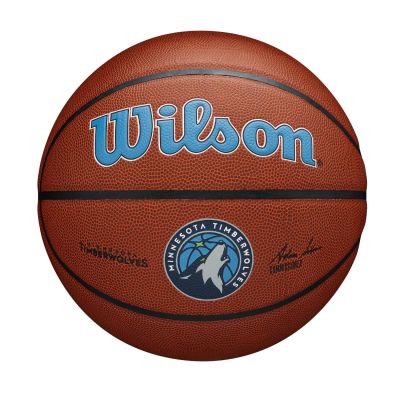 Wilson NBA Team Alliance Basketball Minnesota Timberwolves - кафяво - Топка Wilson NBA Team Alliance Basketball Minnesota Timberwolves - кафяво - Топка