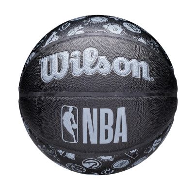 Wilson NBA All Team Basketball Black 7 - черен - Топка Wilson NBA All Team Basketball Black 7 - черен - Топка